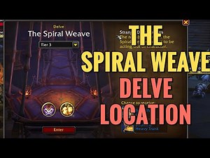 The Spiral Weave Delve Entrance Location (WoW TWW)