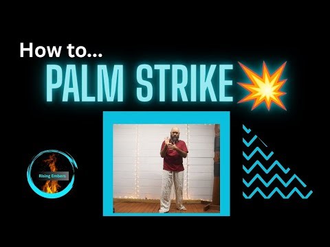 How to Palm Strike 💥 in self defense training. 🟧 Belt Self Defense series 🥋