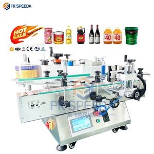 [Hot Item] Desktop Automatic Round Bottle Labeling Machine for Cosmetic Industry