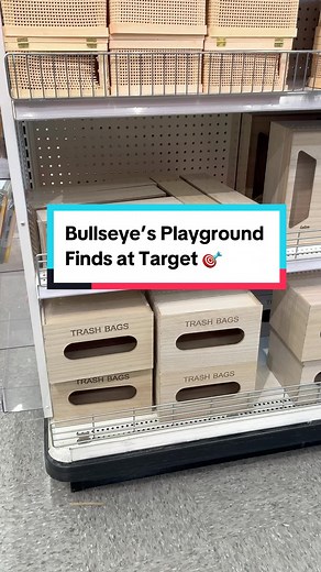 New Bullseye’s Playground finds at Target 🎯 These plastic storage bag organizers are back and just $5 each 🤗You can also find a new Trash Bag organizer perfect for your pantry or utility closet. These items are available in stores only. Look for them on your next Target run. . . . #targetfanatic #Targetrun #bullseyesplayground #dollarspotfinds #targetdollarspot #targethaul #targetstyle #targetmusthaves #targetlife #targetrun #targetmoms