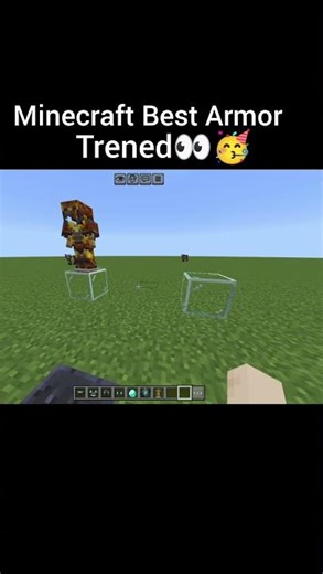 Minecraft Best Armor Trend 👀🥳 Try This Now! 🔥💎