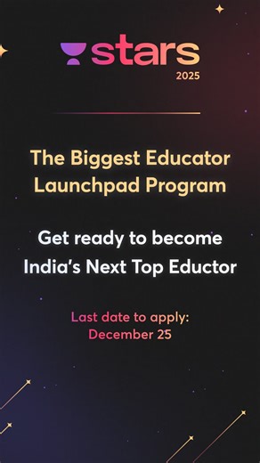 Unacademy on Instagram: "Don’t miss this opportunity. Apply now, link in bio."