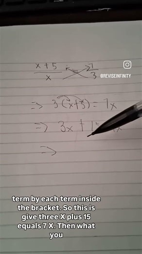 Solving IGCSE linear equations. #igcse #maths #exam #mathrevision #mathshelp