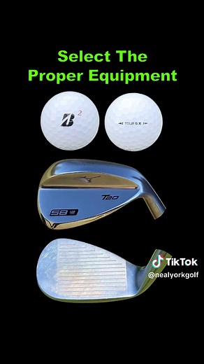 Golf - Pitching - Create More Spin ⠀⠀⠀⠀⠀⠀⠀⠀⠀⠀⠀⠀ ⠀⠀⠀⠀⠀⠀⠀⠀⠀⠀⠀⠀ Create tour level spin on your pitch shots by selecting the correct equipment. First, choose a ball that promotes spin. A ball with a urethane cover will produce more spin than a ball with a surlyn cover. Second, select a club with a loft of 52 to 60 degrees. While slightly opening the clubface aids in generating spin, avoid excessively opening the face, as the added loft causes the ball to be hit higher but it will spend less time on 