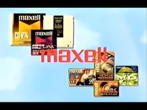 Maxell VCR Head Cleaner With Commercial
