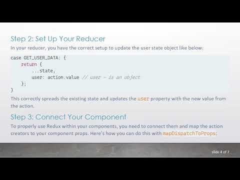 How to Push Data into an Object in Redux with React