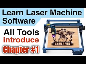 Chapter 1 Software Introducion | How To operate Laser Machine | Learn Laser Cutting Machine Software