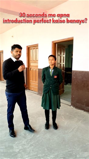 30 Seconds Mein Apna Introduction Perfect kaise Banaye ? #selfintroduction #learnenglish #ytshorts