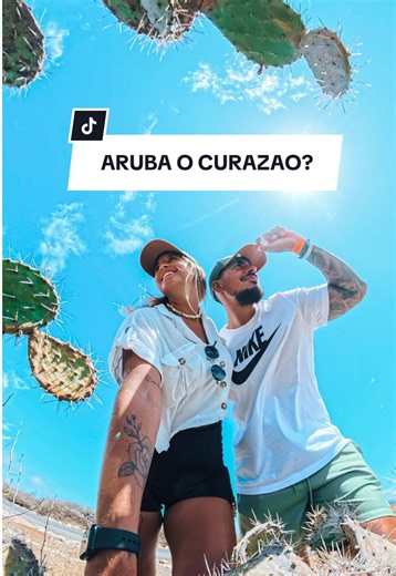 ARUBA O CURAZAO?😱 Que dilema.. Ambos destinos son ESPECTACULARES, destinazos del caribe 🏝️ Asiq para ayudarte a elegir, te dejo un poco de data: • Vuelos: viajar a Aruba es un poco más barato y hay más frecuencias • Movilidad: en Aruba te podes lover en auto o bus público, en Curazao si o si te conviene alquilar auto 🚗 • Playas: increíbles en ambas islas. Aruba con playas más cercanas, accesibles, gratuitas y arena blanca. Curazao con playas más naturales, con mas corales, y un poco más aleja