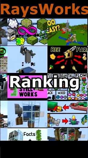 Best Minecraft Farms by Rank!
