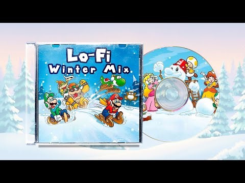 Winter Nintendo & More Lo-Fi Mix ❄️ Christmas, Chill, Study, and Relax | 2+ Hour Music Beats