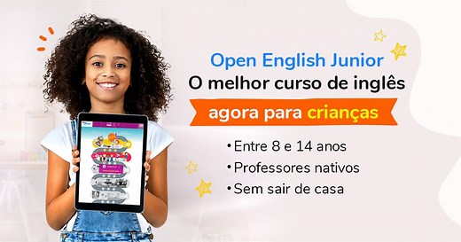 Curso de inglês online para crianças com aulas ao vivo 🏆