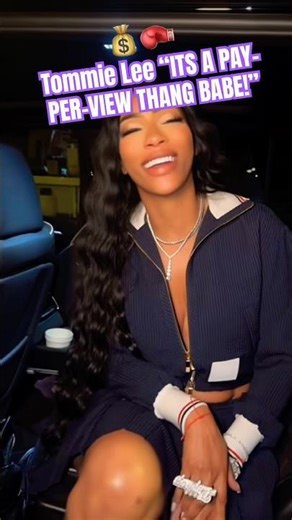 Tommie Lee “ITS A PAY-PER-VIEW THANG BABE!” 🥊💰#chriseanrock #tommielee #boxing