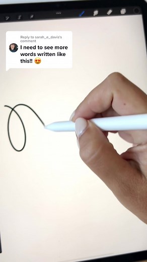 Creative Procreate Streamline Calligraphy Tips