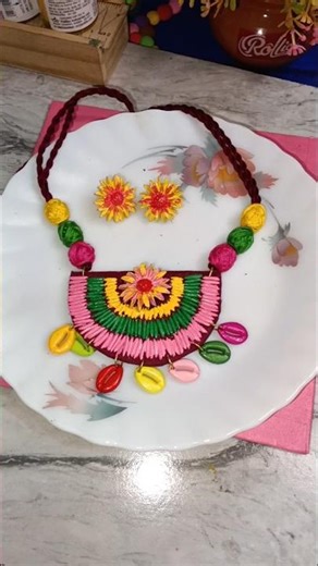 Handmade Thread Jewellery Making with Rice & Clay 🌸