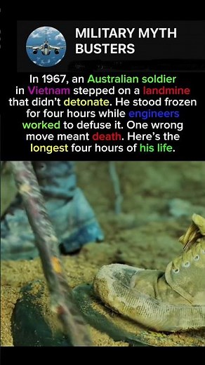 Australian Soldier Stood on Landmine 4 Hours – Didn’t Detonate