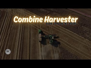 🌾 Sleep to the Sound of a Combine Harvester at Work ⨀ 12 Hours of Gentle Farming White Noise