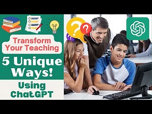 How to Use ChatGPT in Teaching - 5 Unique Ways! | Revolutionize Your Classroom with AI #chatgpt