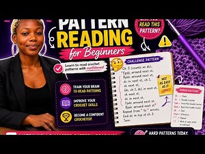 How to Read Crochet Patterns for Beginners | 50 Crochet Abbreviations Explained Step by Step