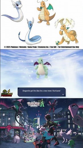 Shiny Alpha Dratini Evolution into Dragonite – Pokémon Legends Z-A Gameplay 🐉✨