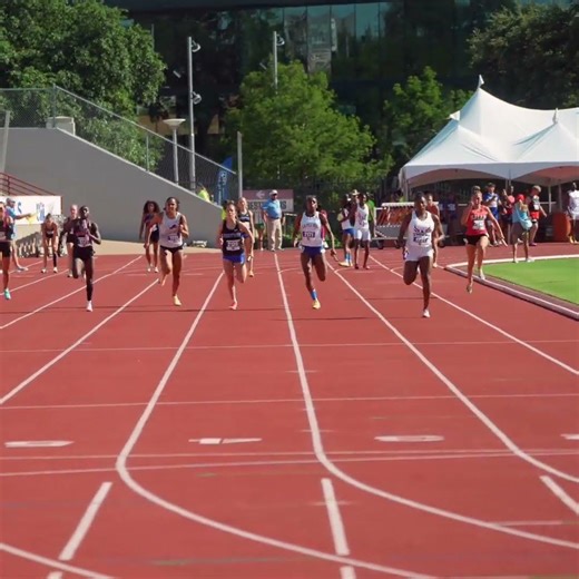 watch how the State 4x100 relay championship was won!