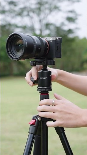 Versatile and steady: the NEEWER TP77 77" camera tripod and monopod in one.