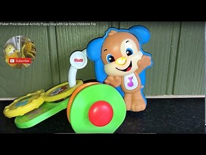 Fisher Price Musical Activity Puppy Dog with Car Keys Childrens Toy