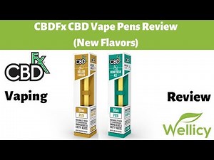 CBDFx Disposable CBD Vape Pens Review | New Honeydew Ice & Melon Cooler | 30mg Broad Spectrum CBD