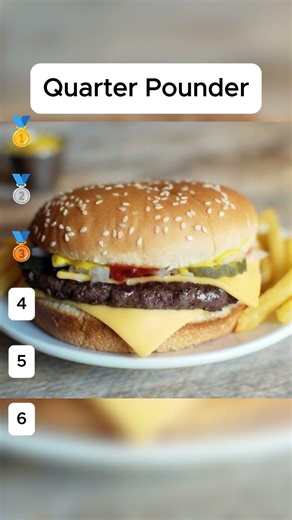Rank these 6 foods but you can’t change (McDonalds Edition) #shorts #food #challenge #mcdonalds