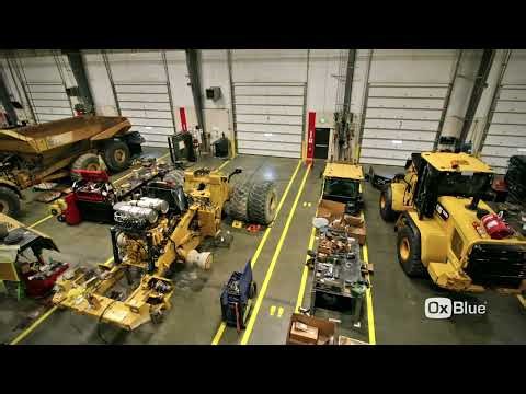 Cat® 980M Wheel Loader Rebuild Time Lapse