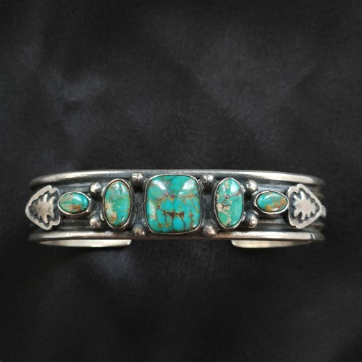 Native American, Southwestern, Navajo Sterling Silver Cuff Bracelet - Size 6 - Etsy