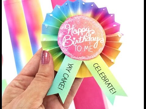 DIY Birthday Button