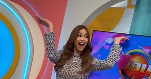 Yanet García regresó al programa Hoy después de 4 años y hasta el baile del clima se aventó