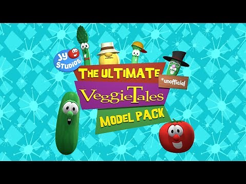 JY Studios' The Ultimate Unofficial VeggieTales Model Pack (Blender 4.0+)