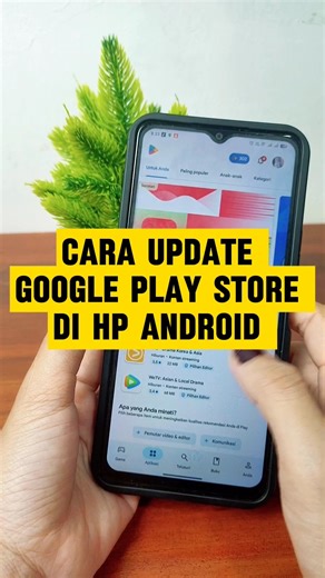 Cara Update Google Play Store Di HP Android