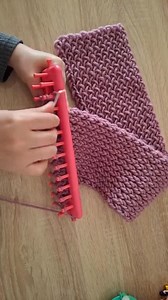 1.2K views · 12 reactions | Knitting loom for beginners step by step #knitting_loom #scarf #crochet #knitting #handmade #fblifestyle | Knitting loom scarf | Facebook