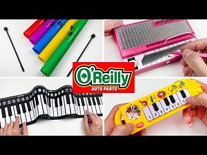 O'Reilly Auto Parts commercial jingle on different instruments