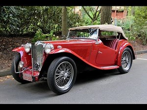 1948 MG TC Roadster. Charvet Classic Cars.