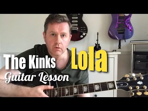 The Kinks - Lola Easy Guitar Lesson