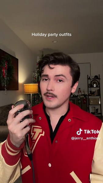 here’s some holiday party outfit ideas based on dress code like casual, festive attire, cocktail attire, semi formal, and black tie #holidaypartyoutfit #mensstyle #christmaspartyoutfit #vintagechristmas #vintagestyle