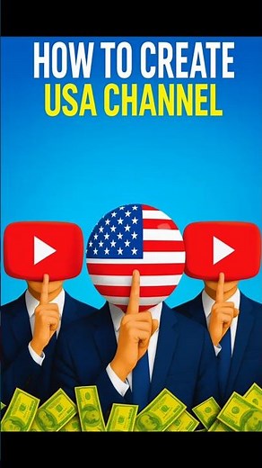 How to create USA YouTube channel 🇺🇸