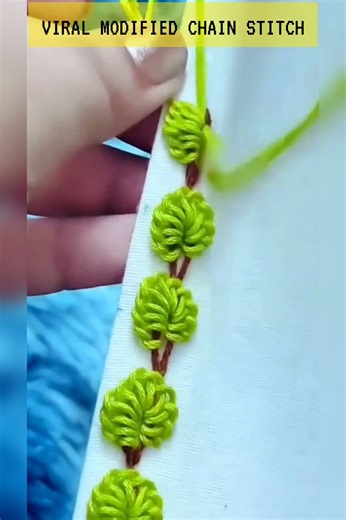 The Secret to Fast Embossed Leaf Embroidery! The Easiest 3D Embroidery Technique to Learn