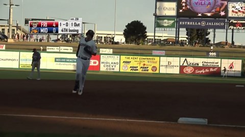 Logan Davidson swats a home run