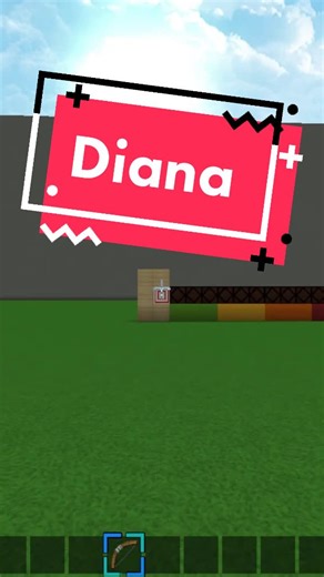 How to Craft a Target in Minecraft | Diana Tutorial