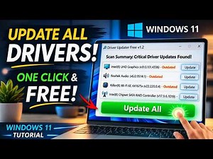 Update All Drivers on Windows 11 for FREE (One-Click Method)
