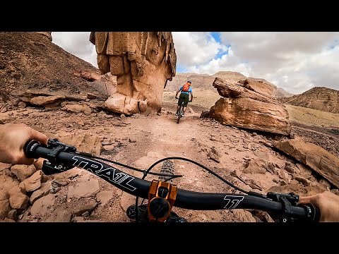 It’s the most CAPTIVATING trail in the world | Mountain Biking Israel