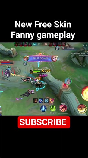 New Free Skin Fanny gameplay