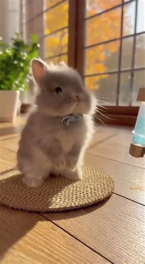 Rabbit working out 🐇#viral #viralshort #cute #rabbit