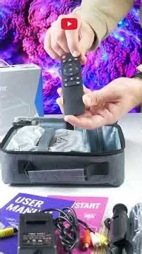 "Experience Big Screen Entertainment Anywhere with the ELEPHAS Portable Mini Projector ⏩💥!"