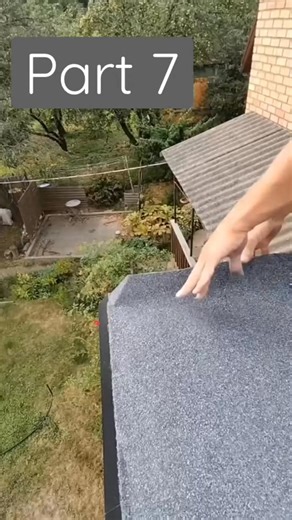 We fix the bituminous roof. Construction of a 12.4m2 terrace using frame technology. Part 7 | 10M Followers